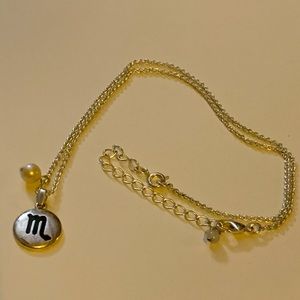 2 for 8 SALE! Scorpio Necklace w/ freshwater pearl